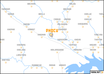 map of Phố Cũ
