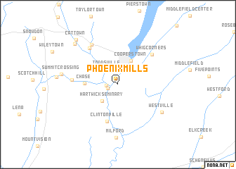 map of Phoenix Mills