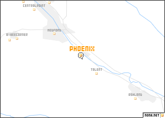 map of Phoenix