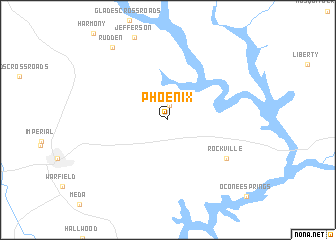 map of Phoenix