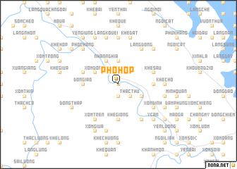 map of Phó Hóp