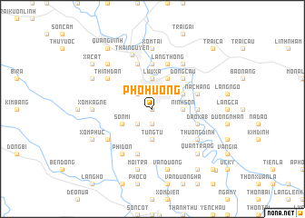 map of Phó Hương