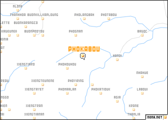 map of Pho Kabou