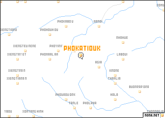 map of Pho Ka Tiouk