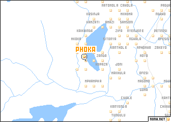 map of Phoka