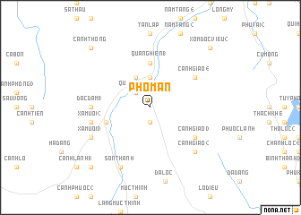 map of Phô Mấn
