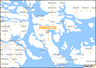 map of Phong Cồc