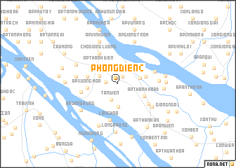 map of Phong Ðiền (2)