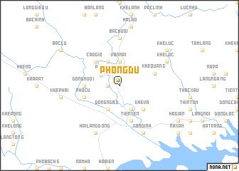 map of Phong Dụ