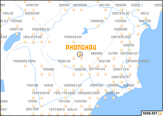 map of Phong Hậu