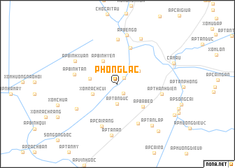 map of Phong Lạc