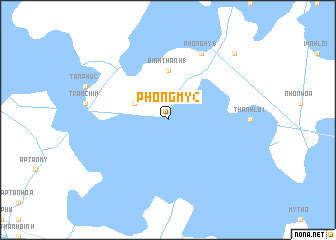 map of Phong Mỹ (2)