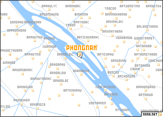 map of Phong Nấm