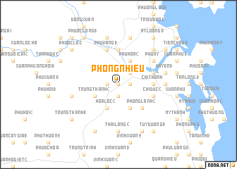 map of Phong Nhiêu