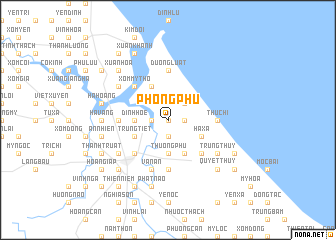 map of Phong Phu