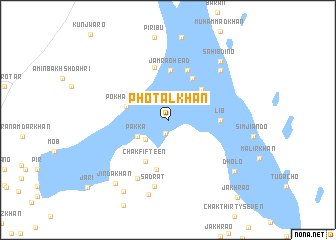 map of Photal Khān