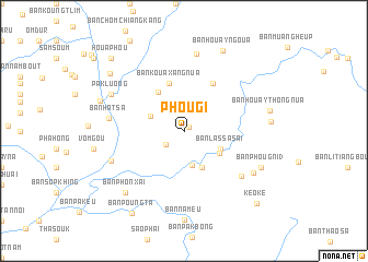 map of Phou Gi