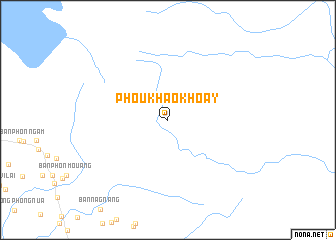 map of Phou Khaokhoay