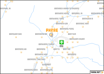 map of Phrae