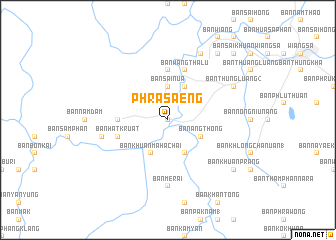 map of Phra Saeng