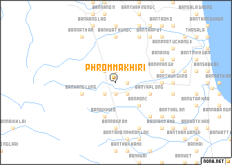 map of Phrommakhiri