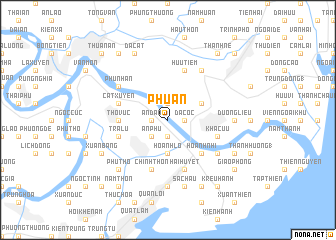 map of Phú Ân