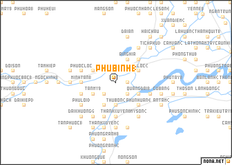 map of Phú Bình (1)