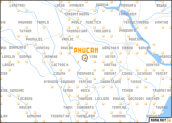 map of Phúc Ấm