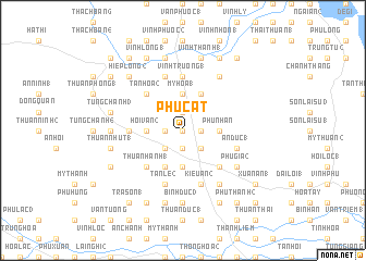 map of Phù Cát