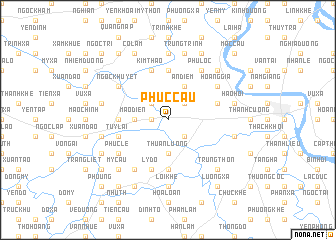 map of Phúc Cầu