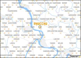 map of Phúc Chư