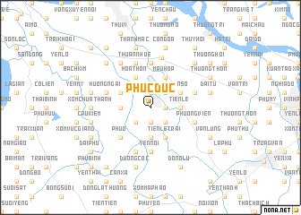 map of Phúc Ðức