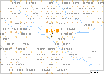 map of Phục Hòa