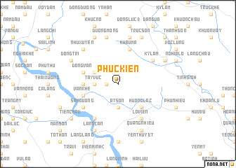 map of Phúc Kiện
