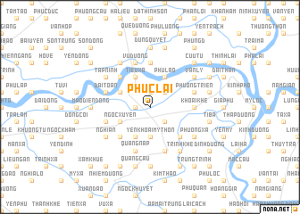 map of Phúc Lai