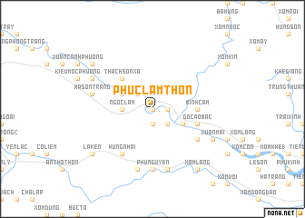 map of Phúc Lâm Thôn