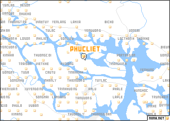 map of Phuc Liêt