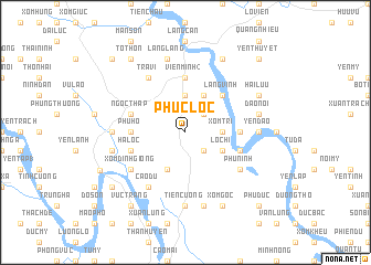 map of Phức Lộc