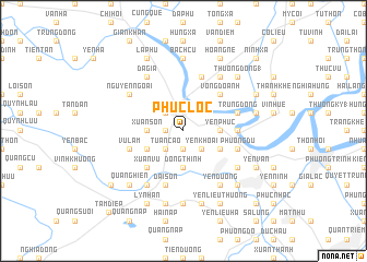 map of Phúc Lộc