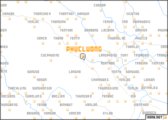 map of Phúc Lương