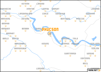 map of Phúc Sơn