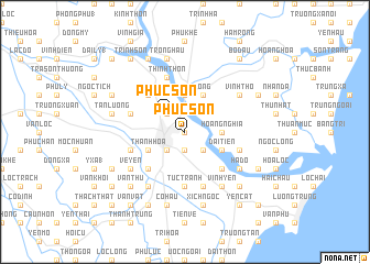 map of Phúc Sơn