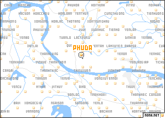 map of Phú Ða