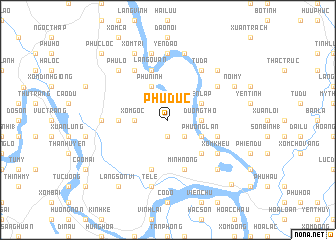 map of Phù Ðức