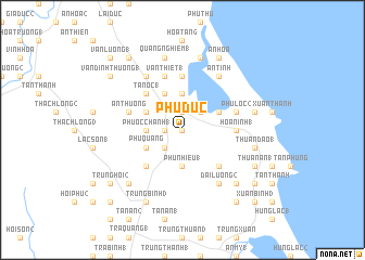 map of Phú Ðức