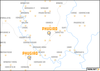 map of Phu Giáo