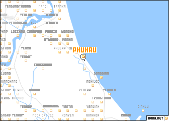 map of Phu Hau