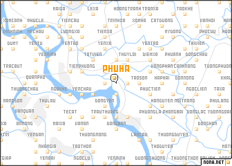 map of Phu Ha
