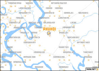 map of Phú Hội