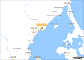 map of Phú Hội